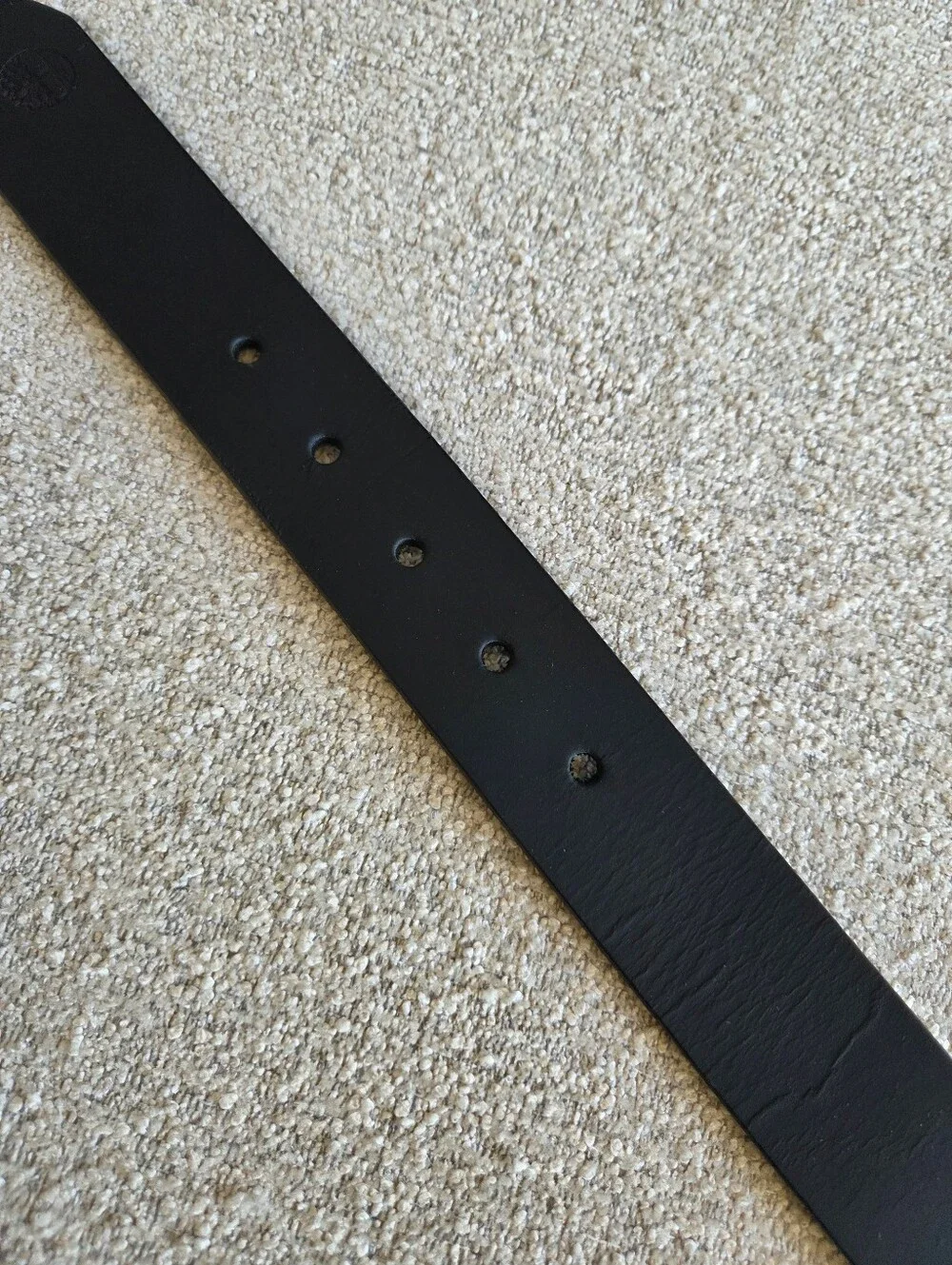NWT Timberland Black Full Grain Leather Classic Belt 42